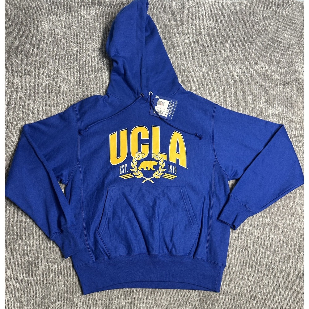 Champion Reverse Weave Hoodie Mens M UCLA Bruins NCAA Pullover